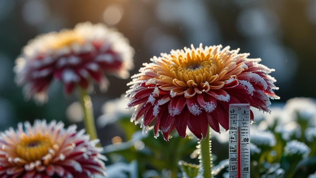 Jak przezimować chryzantemy wieloletnie w gruncie? Przetrwają mrozy!